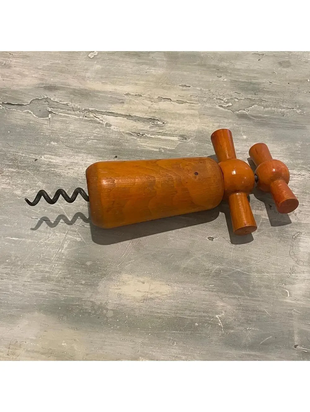 MCM Wooden Corkscrew